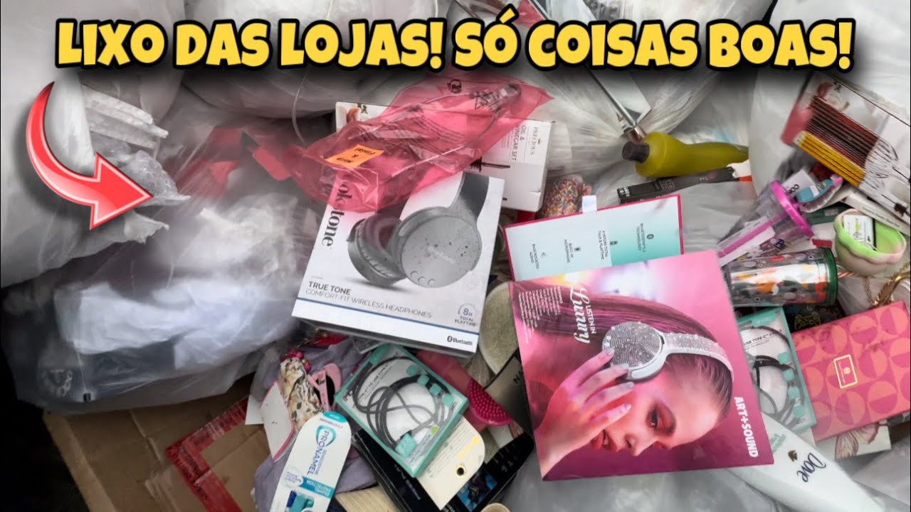 Lixo das lojas dos Estados Unidos! Só coisas boas!🇺🇸🇺🇸😱