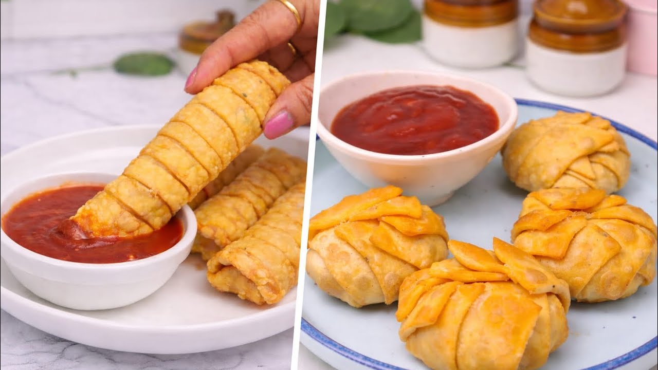 2 Unique Samosa Recipes for Ramzan|Aloo Samosa|Easy Potato Snacks|समोसा रेसिपी#youtube#potatosnacks