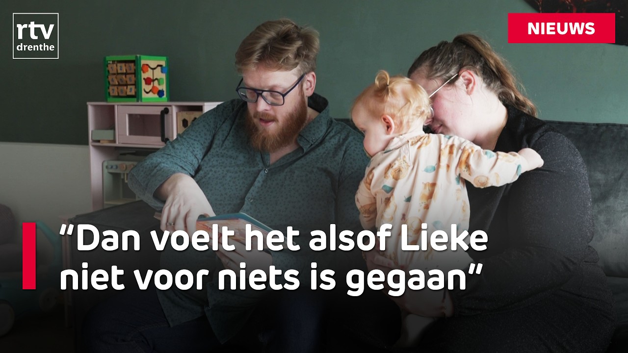 Lieke (2,5) overlijdt aan sepsis, ouders willen nu andere ouders leed besparen | RTV Drenthe