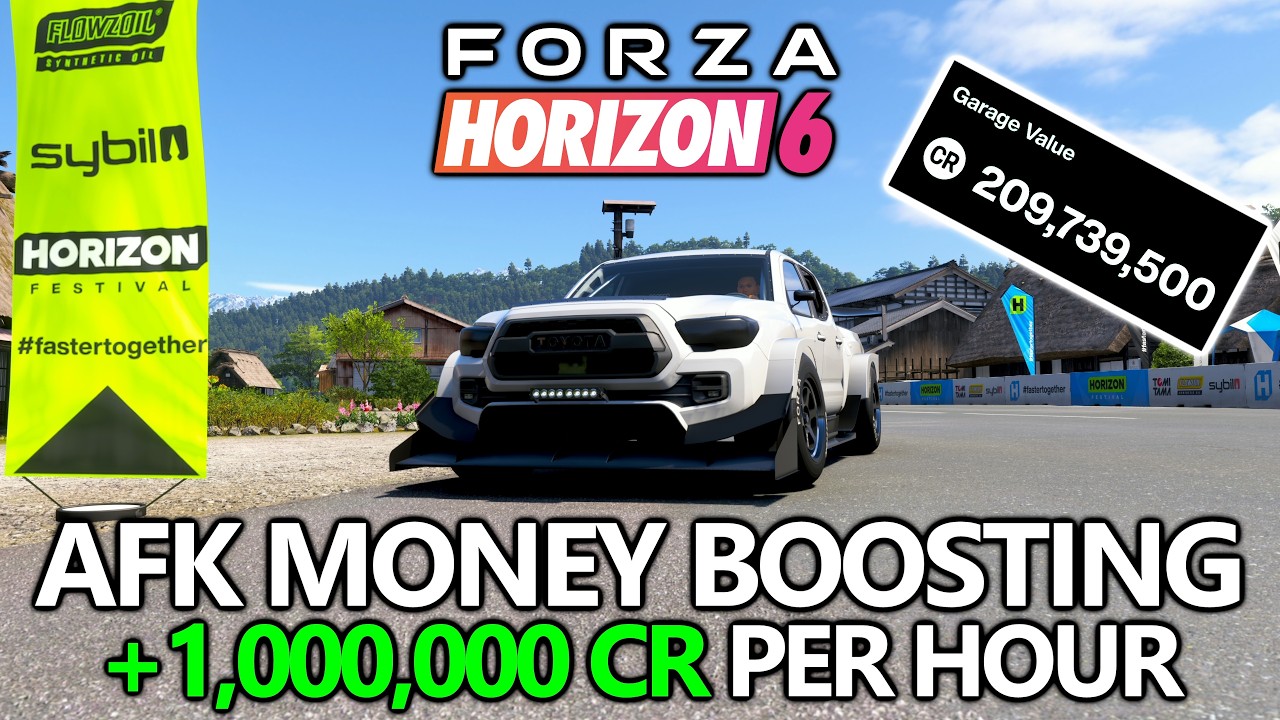 Forza Horizon 6 - Фарм денег в режиме AFK - Увеличение количества кредитов в режиме ожидания (про...