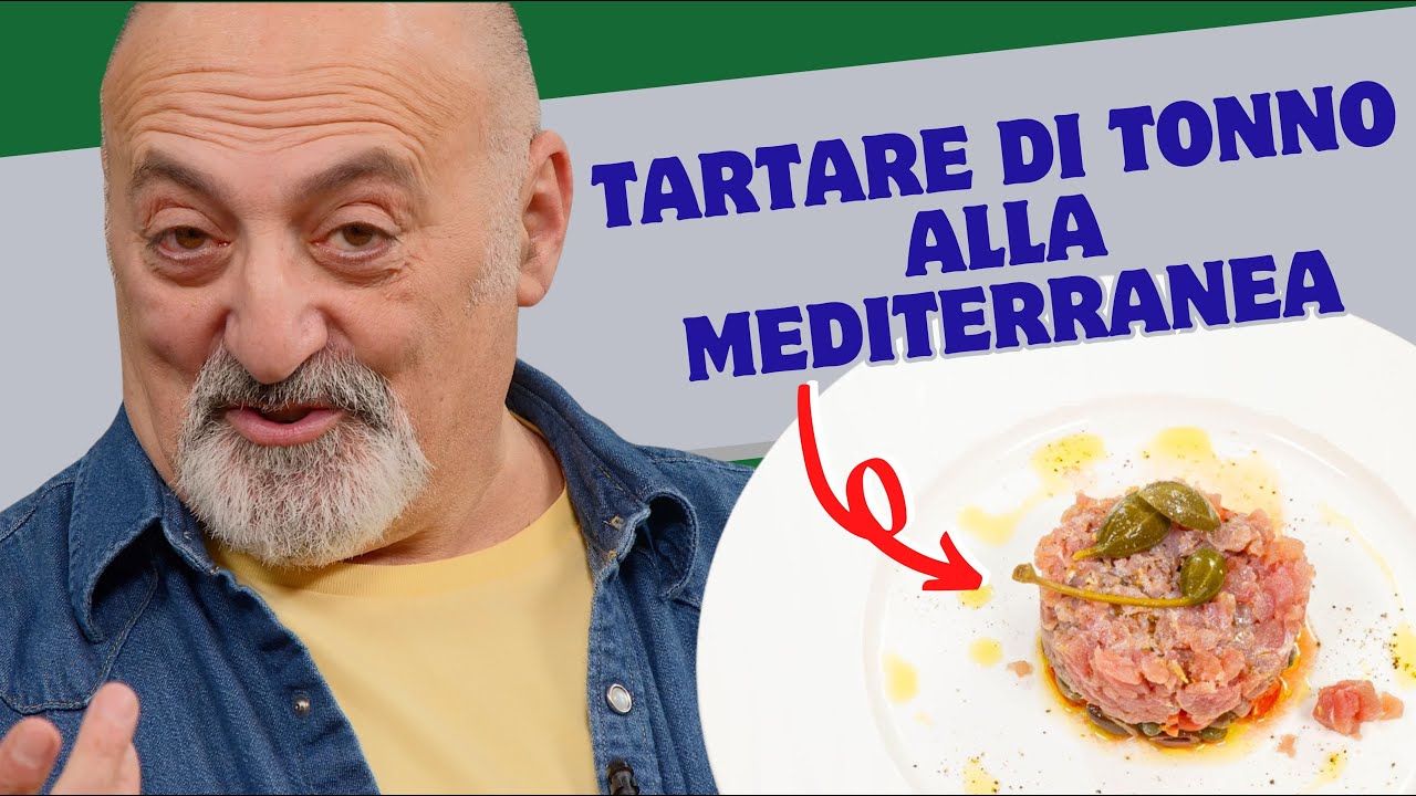 Tartare di tonno alla mediterranea