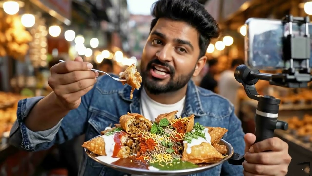 Tasty Samosa Chhola for ₹50 