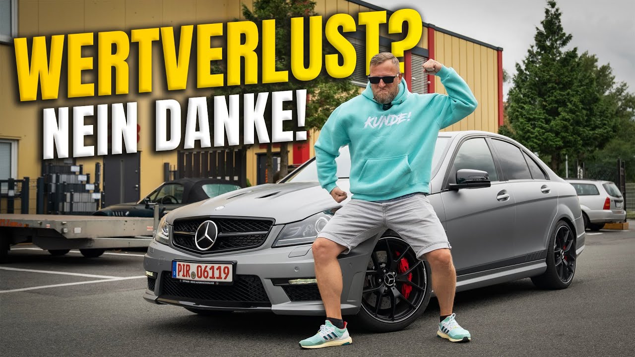 8 Jahre alter Neuwagen? AMG = Anlegen Mein Geld! Mercedes C63 Edition 507 zum Neupreis gekauft?