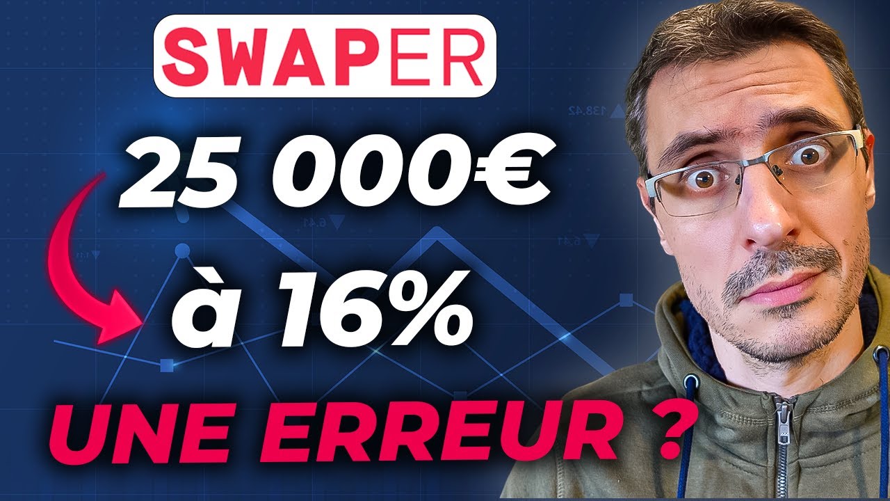 SWAPER &ndash; Mon portefeuille grimpe &agrave; 25 000&euro; ! 🚀