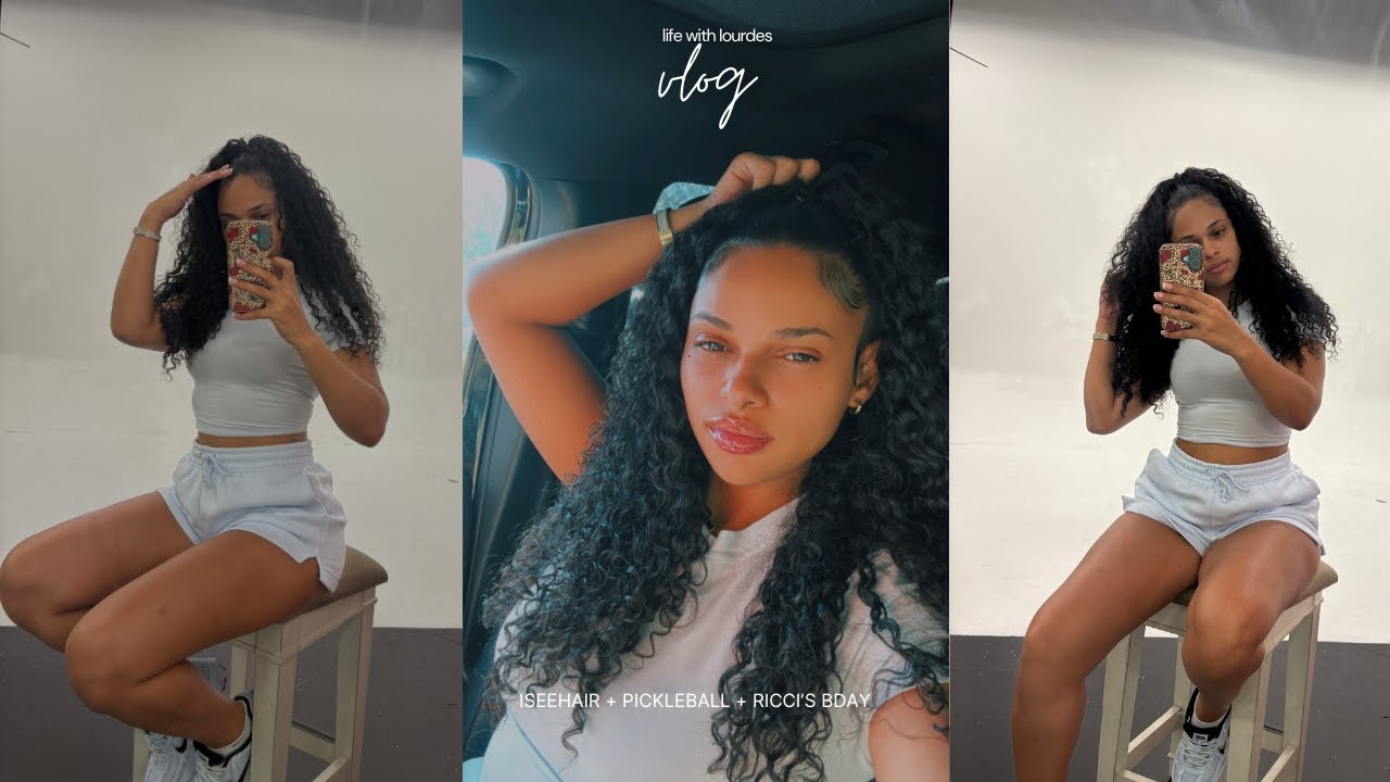 VLOG: ISeeHair Install & Review + Pickle Ball Tournament + Ricci's Bday