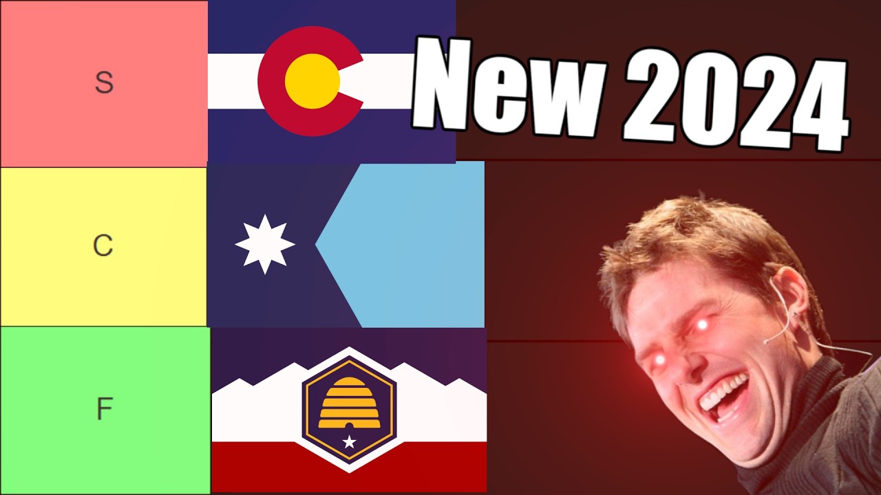US State Flags Tier List 2024 UPDATE
