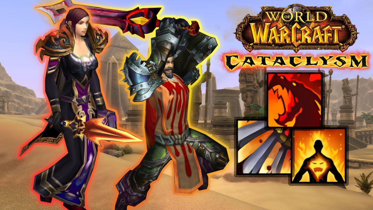 Cata Fire Mage x Warrior - 2200 3v3 & 2s Arenas - ft. 