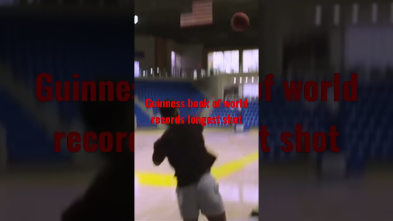 Guinness world record basketball shot #subscribe #like #share #basketballviral #worldrecord #fyp