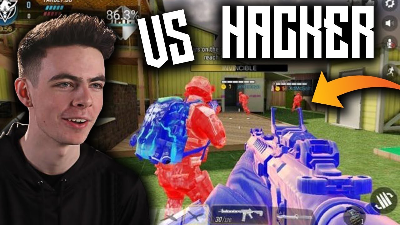 iFerg vs Hacker in Call Of Duty: Mobile! (They had Aimbot + Wallhack) COD Mobile