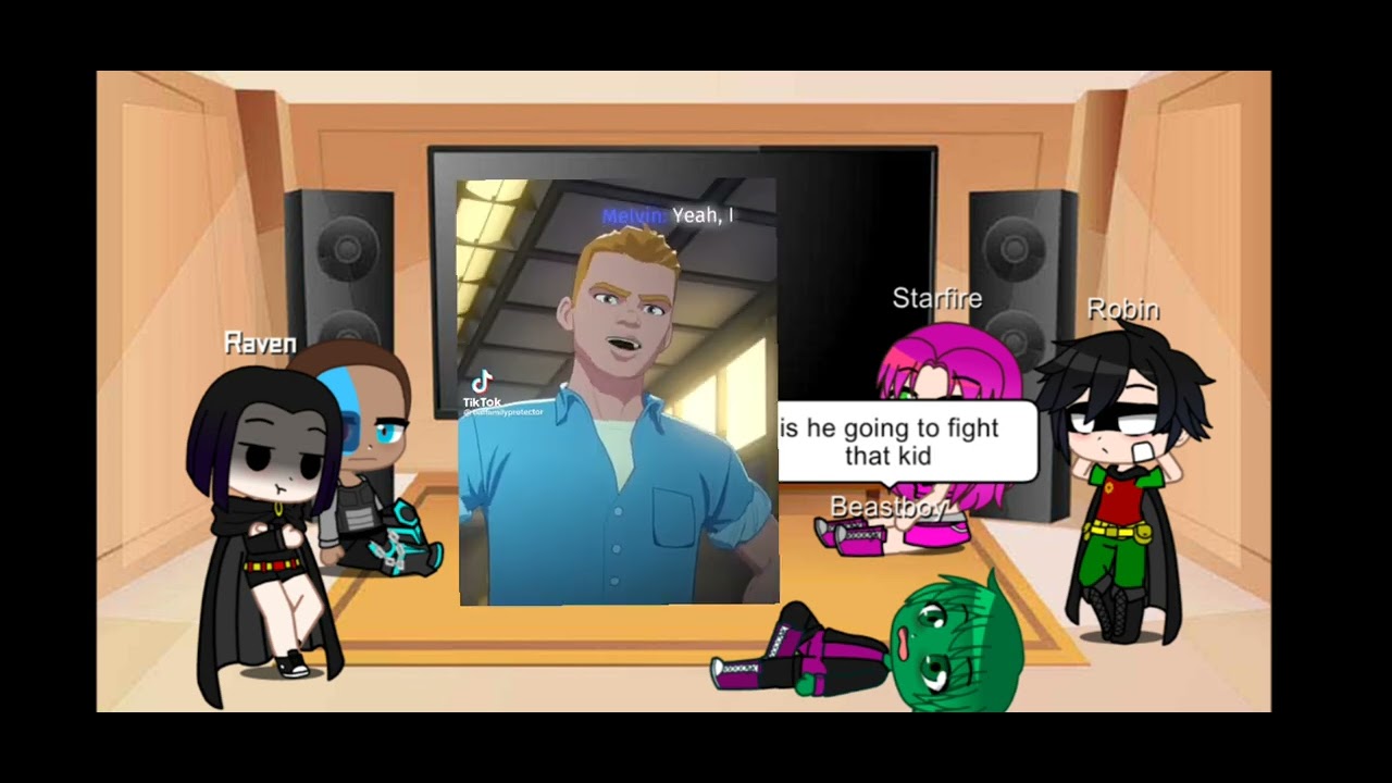Teen titans react to Damian wayne