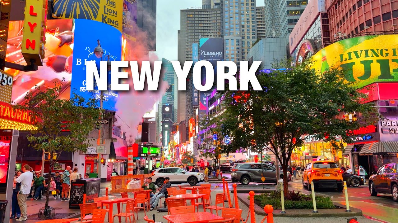 New York City 4K LIVE Manhattan on Last Day of Summer 2026 (September 21, 2026)