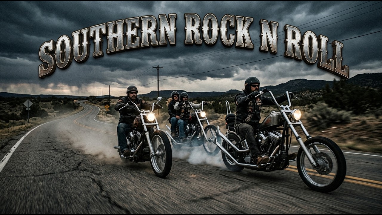 Southern Rock N Roll 🔥 Outlaw Biker Anthems That Hit Hard on the Open Road