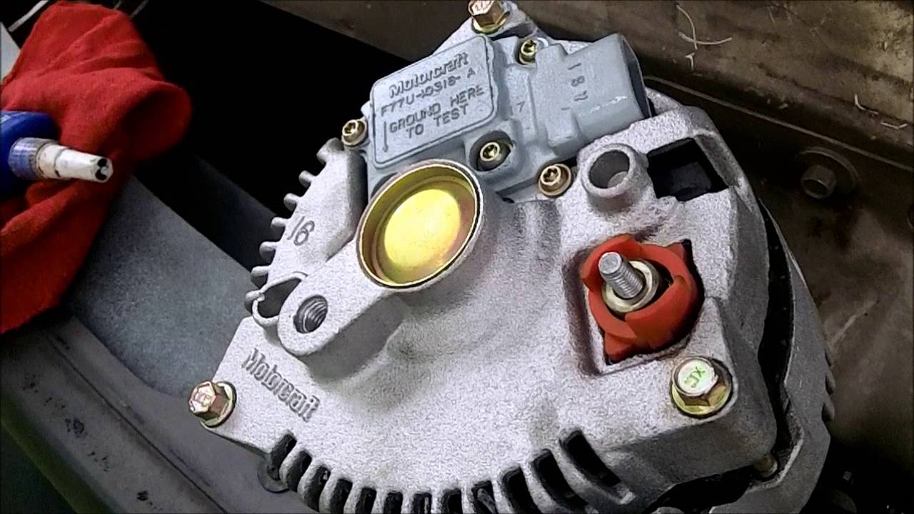 DIY Alternator Replacement Ford 4.2L V6  F150 2002