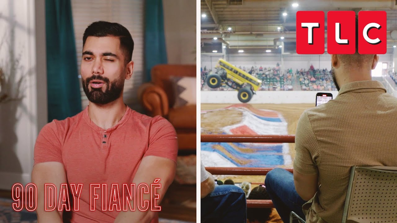 Mahdi Goes to His First Monster Truck Show | 90 Day Fiance | TLC