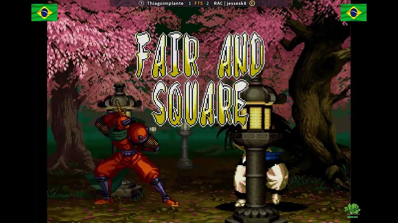 Samurai Shodown III, Thiagoimplante VS RAC | jessesk8, (FT5)