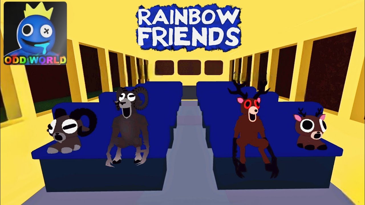 Playing As Baby Deer Ram Vs Normal Deer Ram In Rainbow Friends 2 Full Gameplay