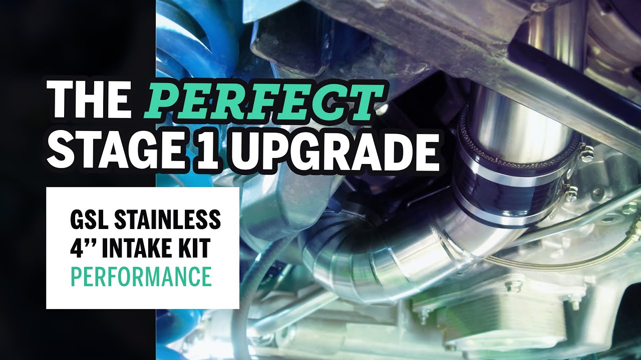 LET'S TALK - GSL 4'' Stainless Steel Intake
