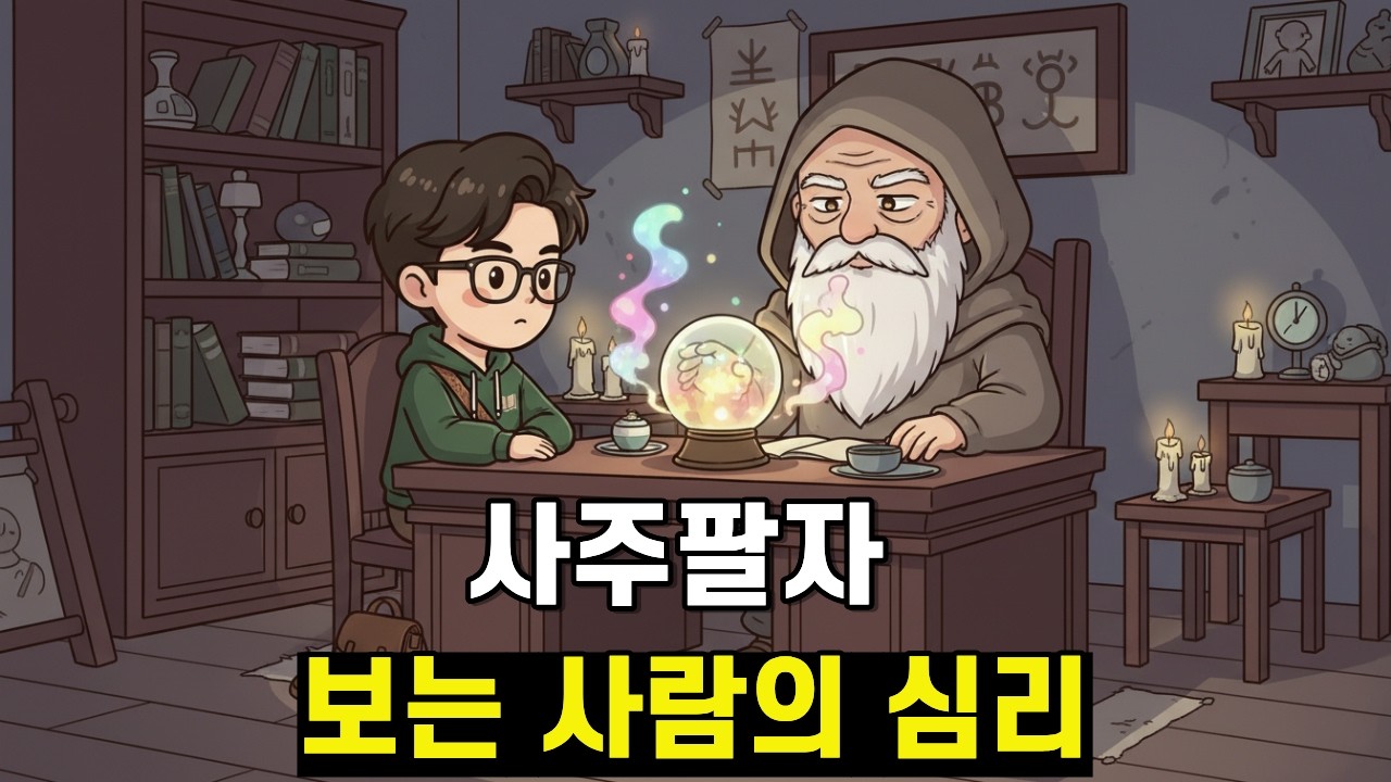 일이 안 풀릴 때 '사주팔자'부터 보러 가는 당신의 뇌 상태