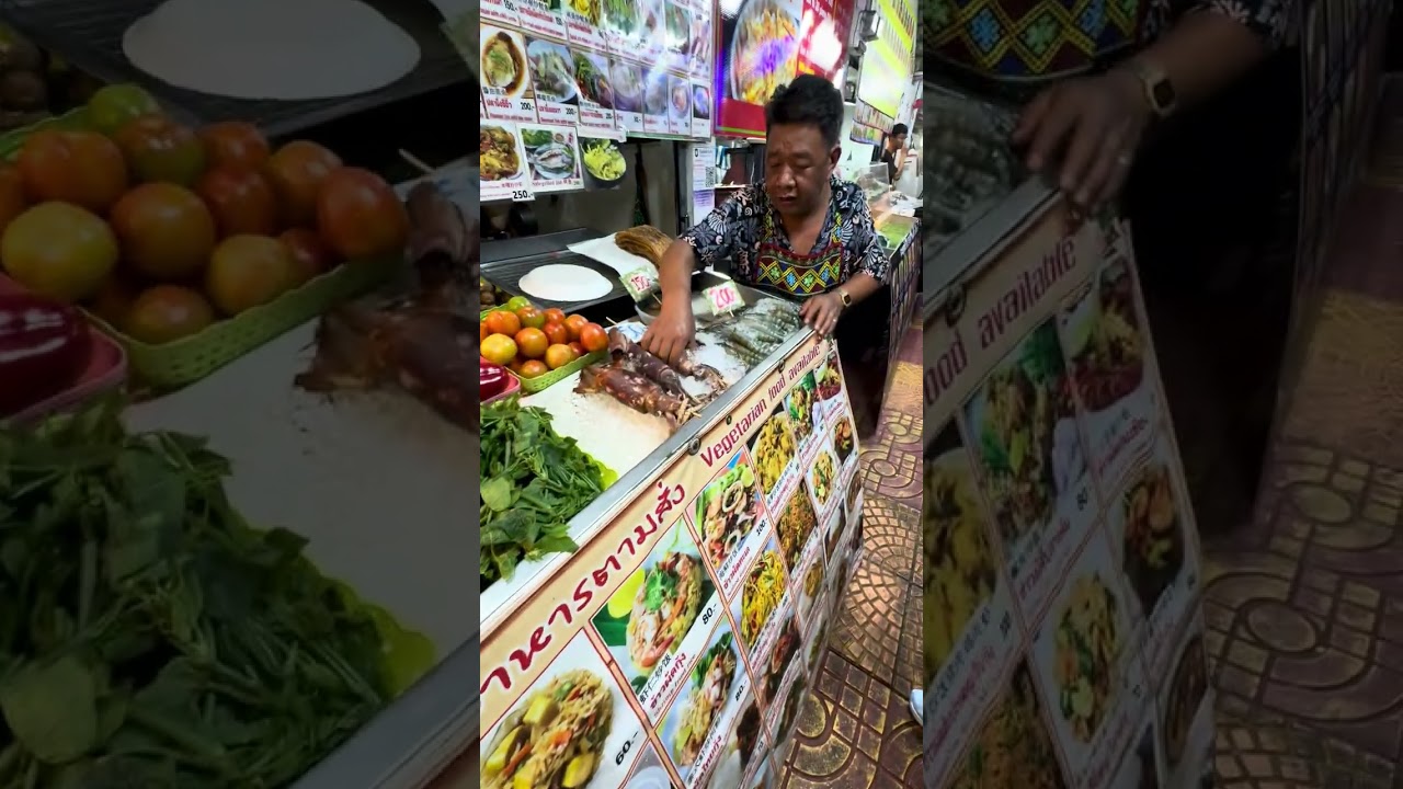 Chiang Rai Night Food Market. Something for every taste!
