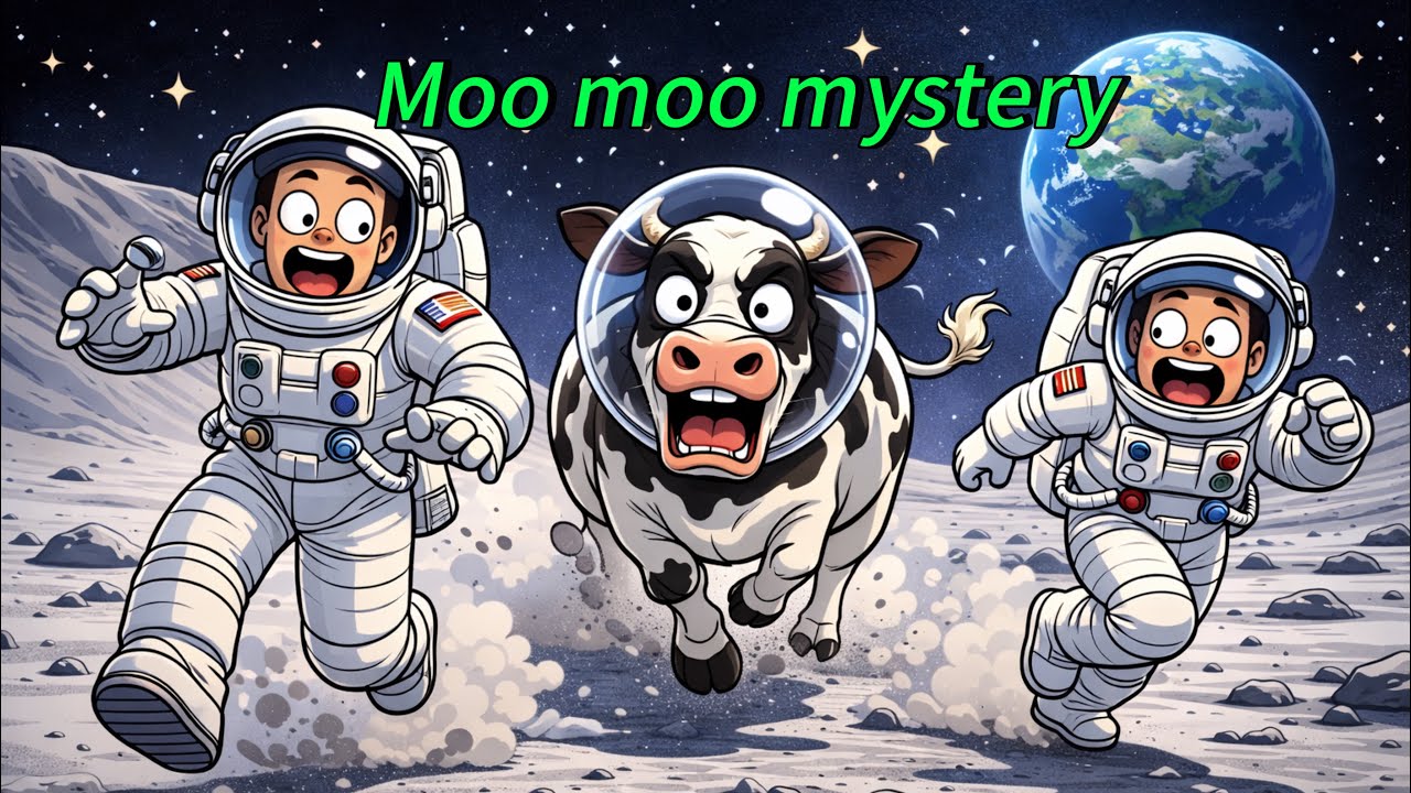 We play moo moo mystery with AJ, Brody, and Kane