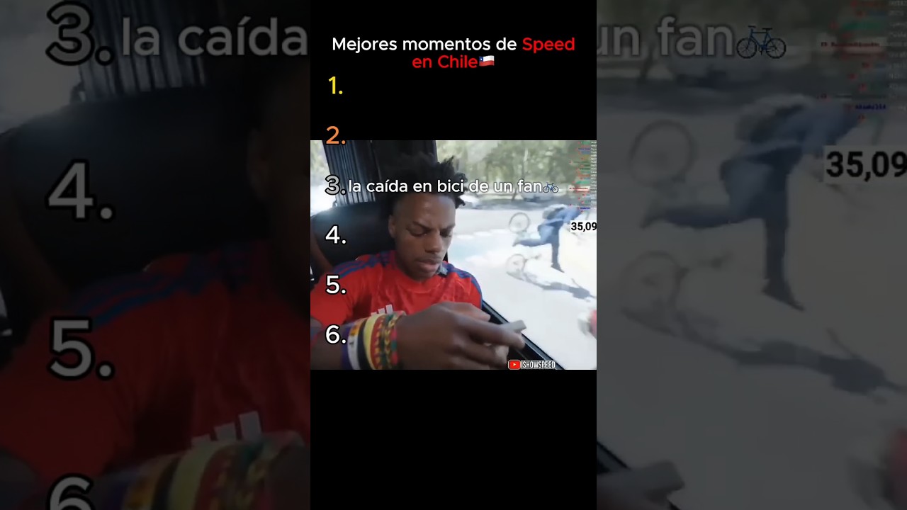 Momentos de speed en CHILE🇨🇱 #speed
