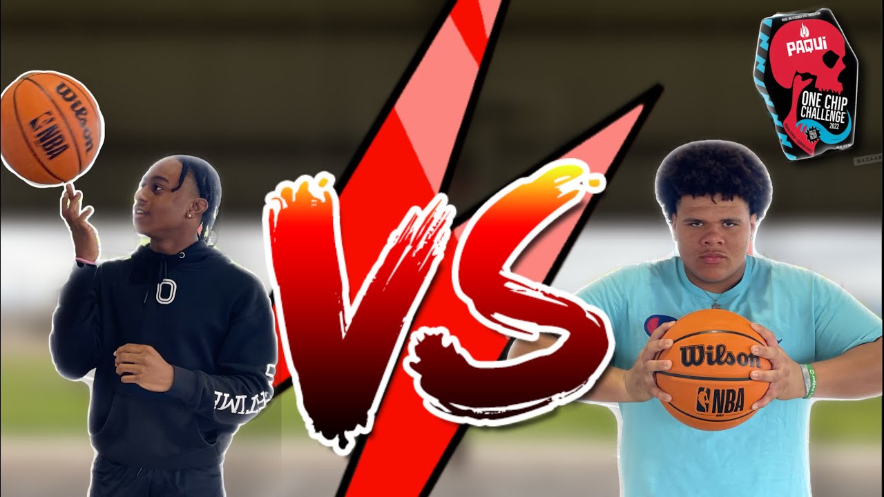 1v1 vs Football player looser eats Hot Chip…It got Heated!!!!😦