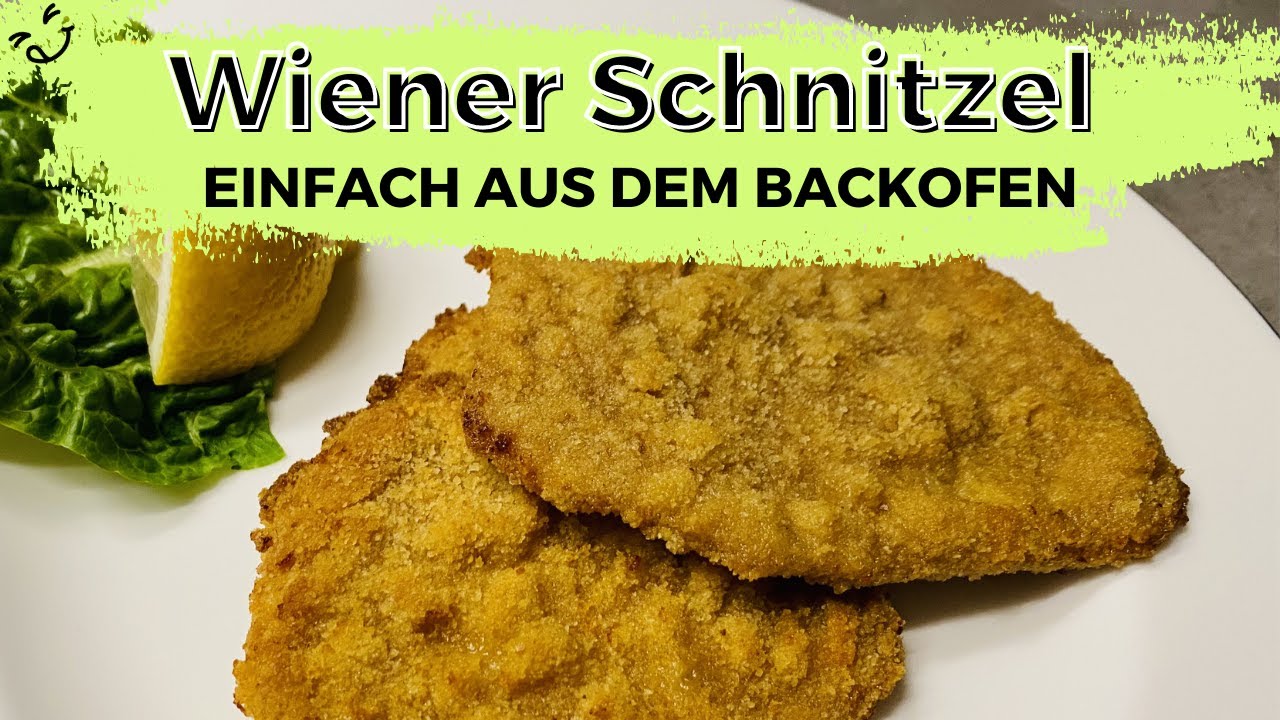 Wiener Schnitzel aus dem Ofen 🥩 – knusprig & einfach ohne viel Fett!