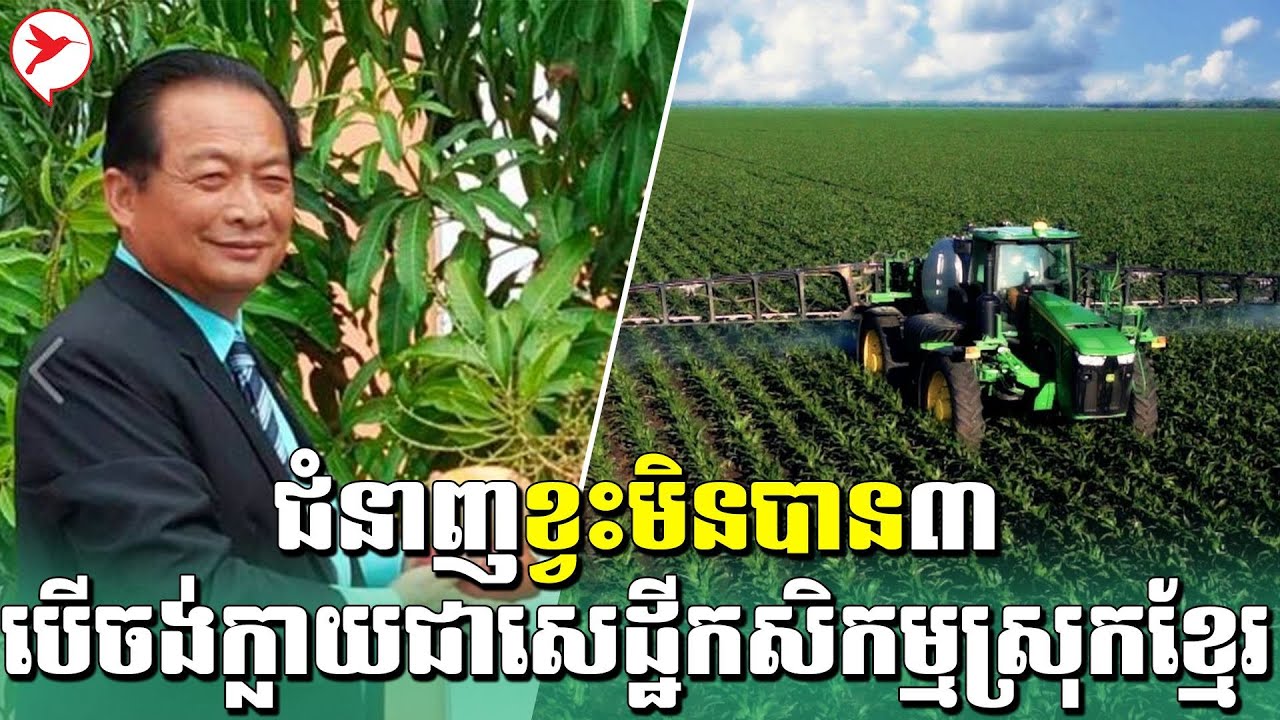 ជំនាញខ្វះមិនបាន៣ បើចង់ក្លាយជាសេដ្ឋីកសិកម្មស្រុកខ្មែរ | Sa Thoura