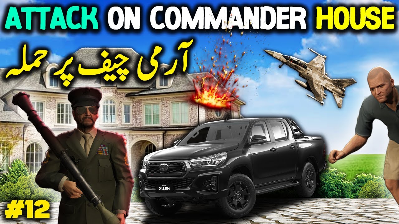 ATTACK ON MILITARY COMMANDER HOUSE | GTA 5 MODS EP #12 | RADIATOR