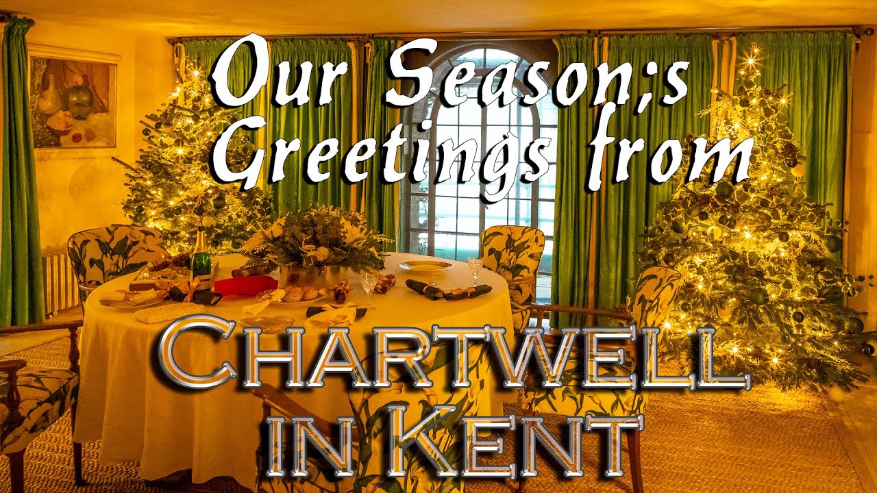 Our Season's Greetings from Chartwell in Christmas