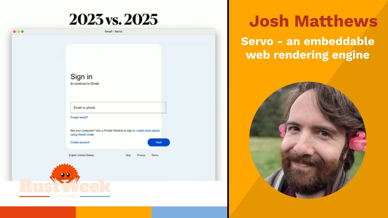 Servo &ndash; wbudowany silnik renderujący strony internetowe &ndash; Josh Matthews