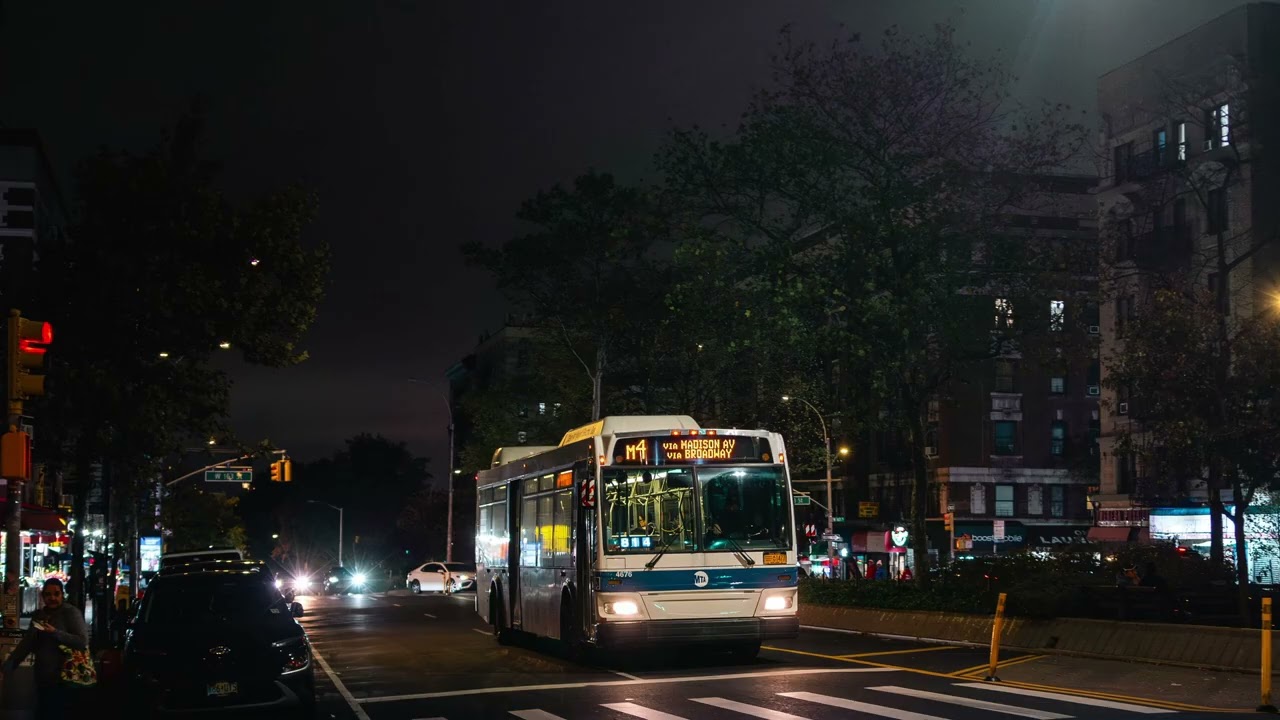 MTA New York City Bus 2010 Orion VII Next Gen #4676 Audio Recording