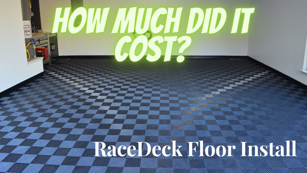 Race Deck Garage Floor Installation