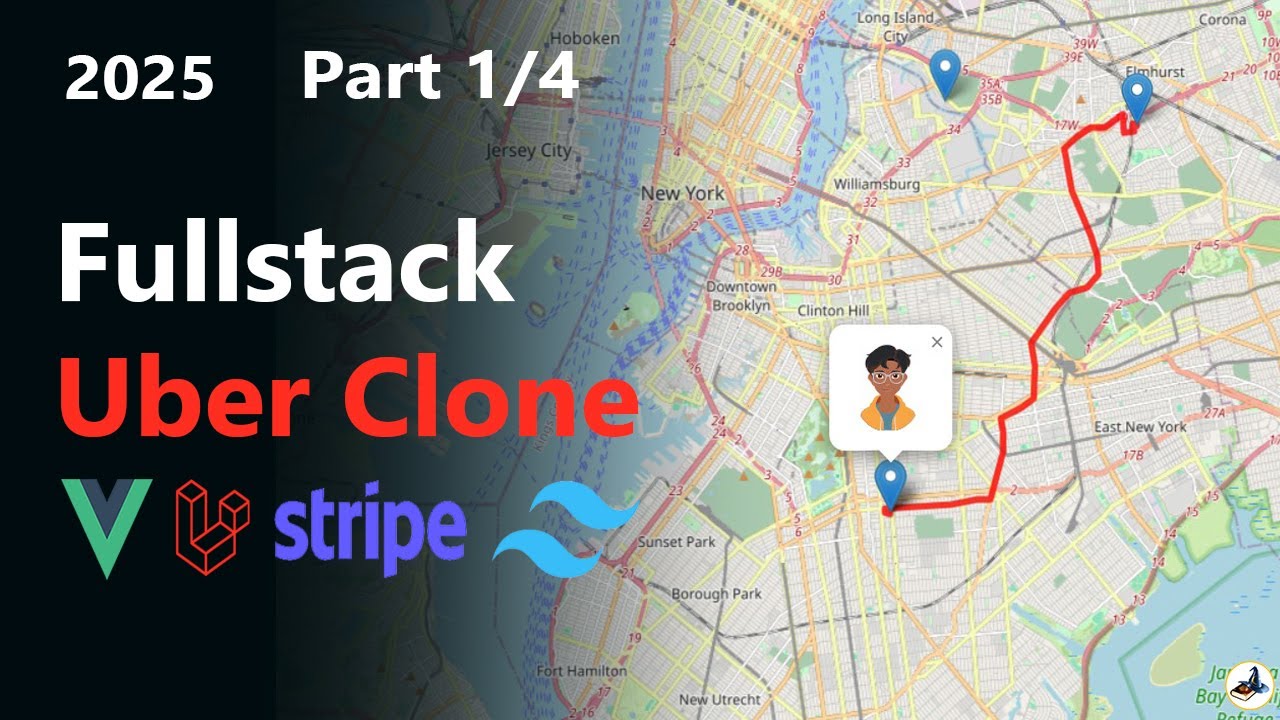 Laravel Reverb and Vue 3 part #1 :  Build A Real-Time Uber Clone | Laravel 11 and Vue 3 | Laravel 11