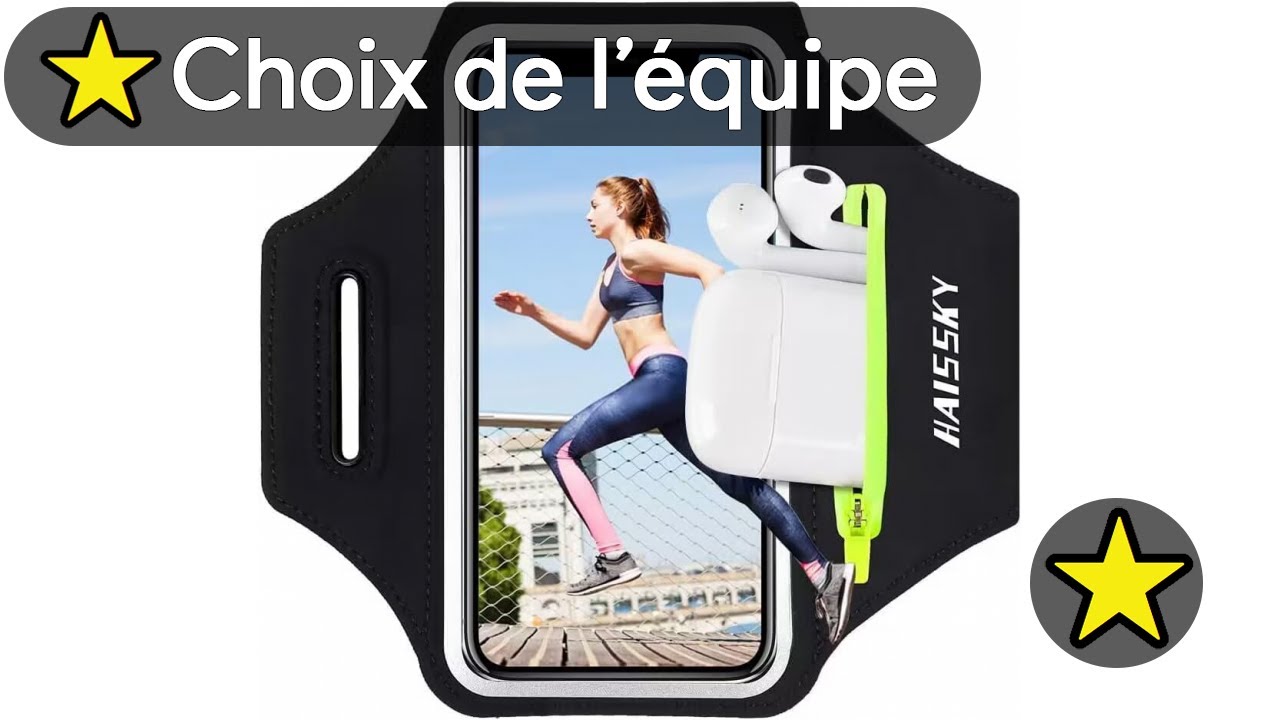 🏆 TOP 3 MEILLEUR BRASSARD DE SPORT POUR SMARTPHONE 2025 🔥
