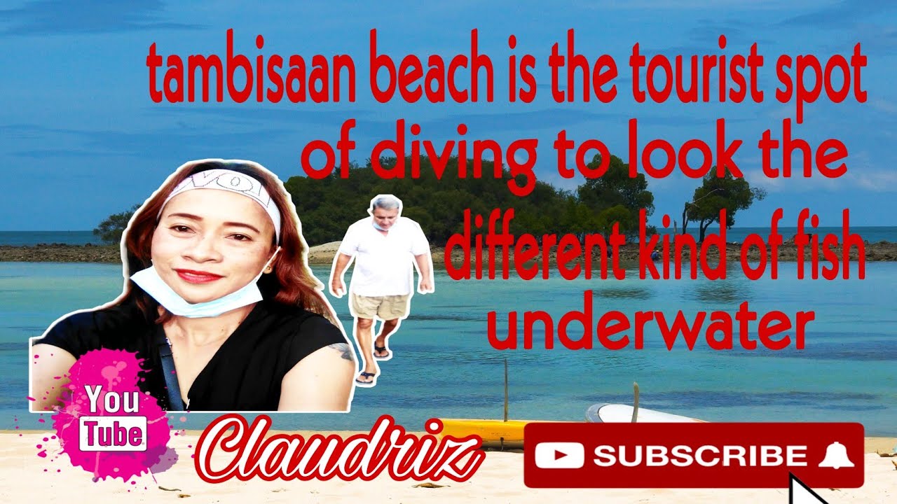 Tambisaanbeach is the tourist spot of diving to look the different kind of fish underwater@lockdown
