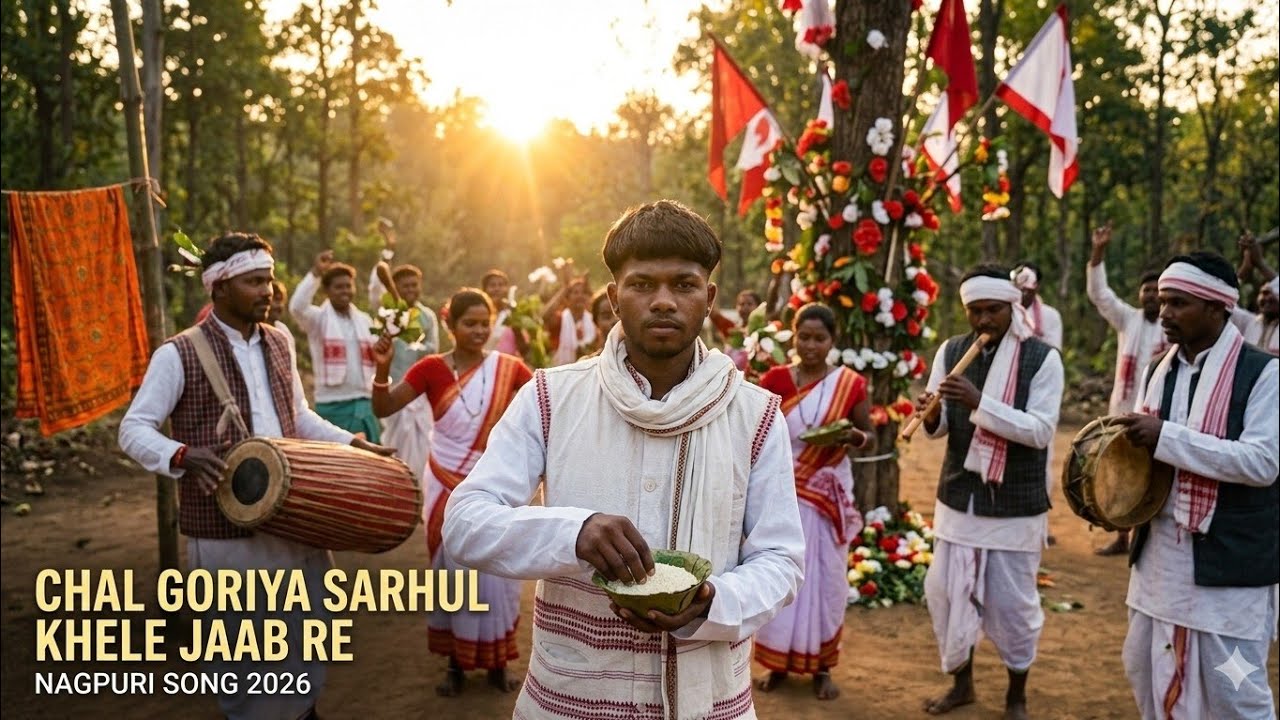 CHAL GORIYA SARHUL KHELE JAAB RE 🌱🙏🎶ll New Nagpuri song 2026 ll sarhul song ll Nagpuri song 