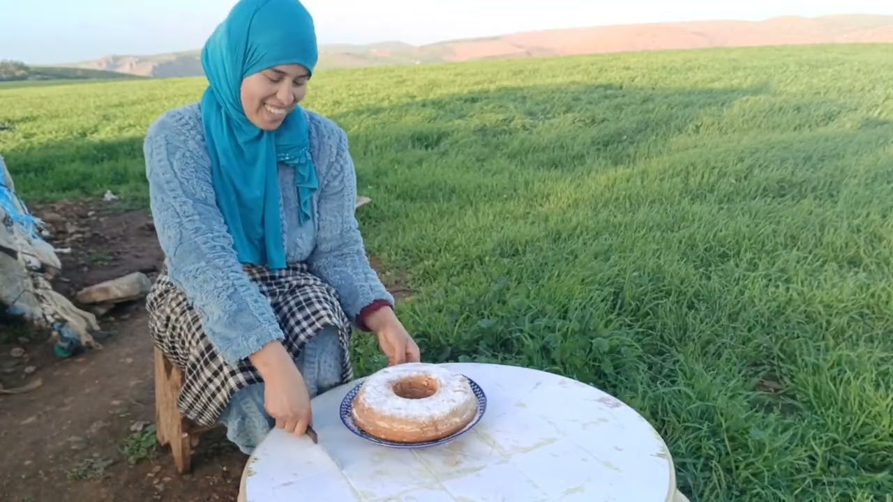 اول مره غدا صايب كيكه😋 تبعوا معي الفيديو🤭 حتى نكتاشف ونشوفوا واش غاده تصدق معي🤔