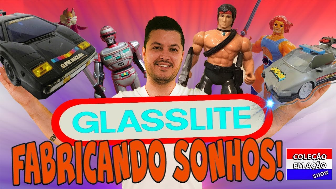 A História da Glasslite e seus Brinquedos
