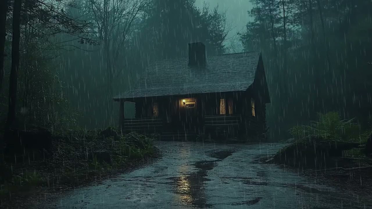 Uninterrupted Rainfall for 3 Hours  A Calm Audio Space for Productivity