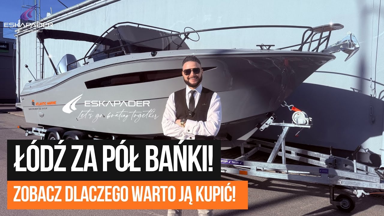 Łódź motorowa Atlantic Marine 730 Honda BF 350 V8 | Eskapader Płock