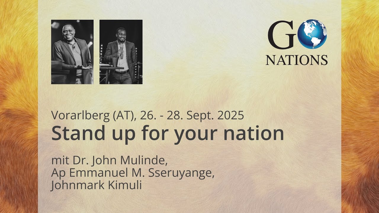 Stand up for your nation - Part 1/3 (Dr. John Mulinde - Austria)