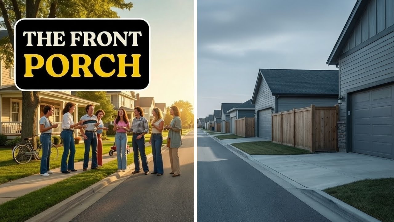 The Death of the American Front Porch: Why Neighbors Don't Talk Anymore
