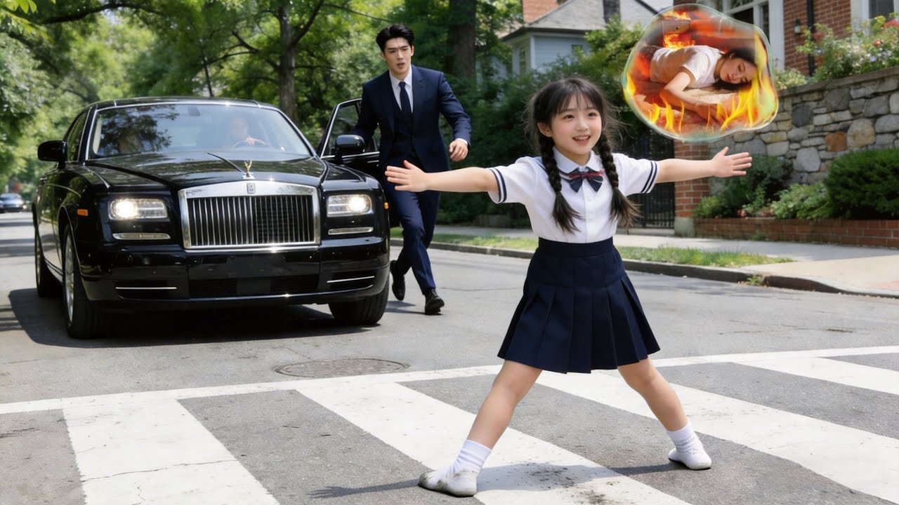 Sunog! Bata Humarang sa Kotse para Humingi ng Saklolo! CEO at Tatay Pala! 