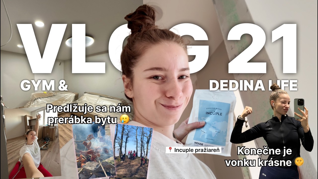 PRERÁBKA nášho nového bytu sa nám predlžuje 🫠🥴 takže žijem DEDINA LIFE 🐔
