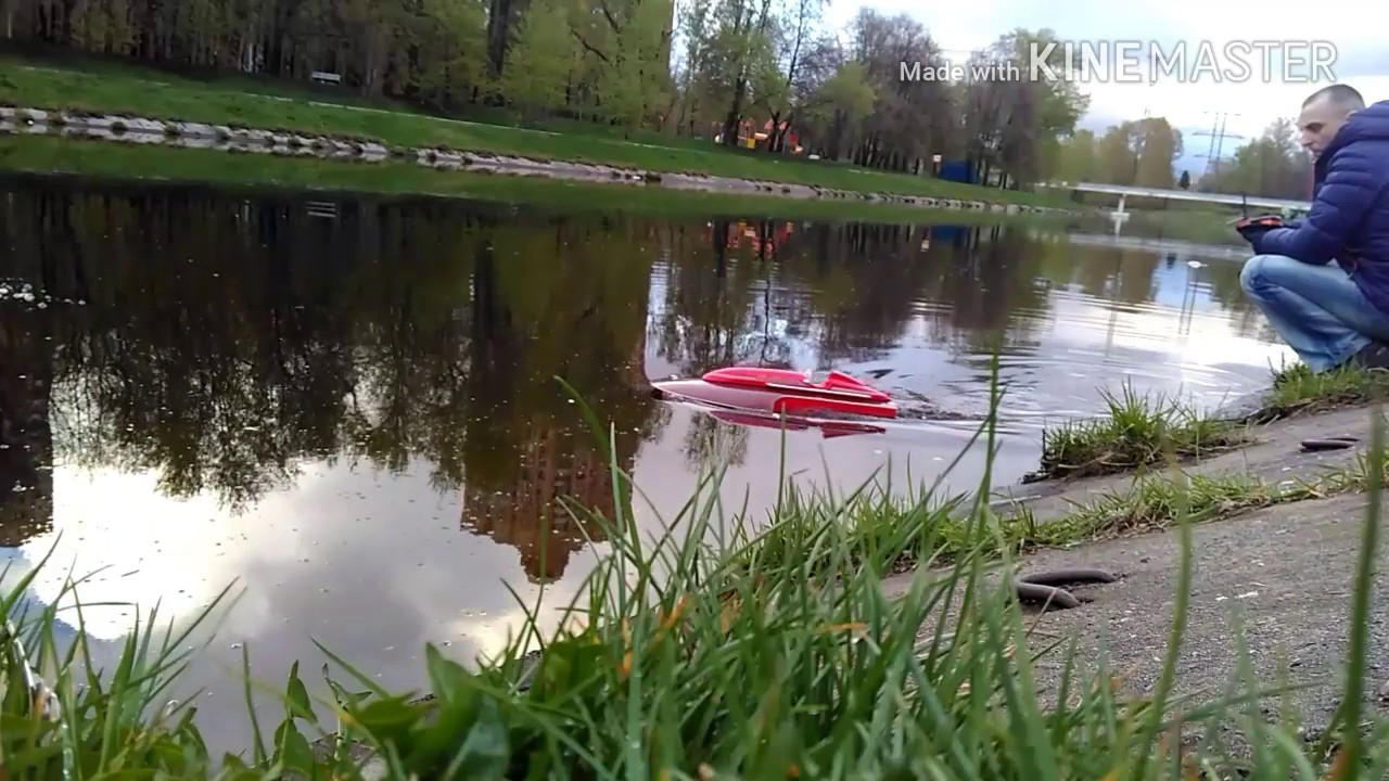 RC Timossi Ferrari speedboat (brushless)