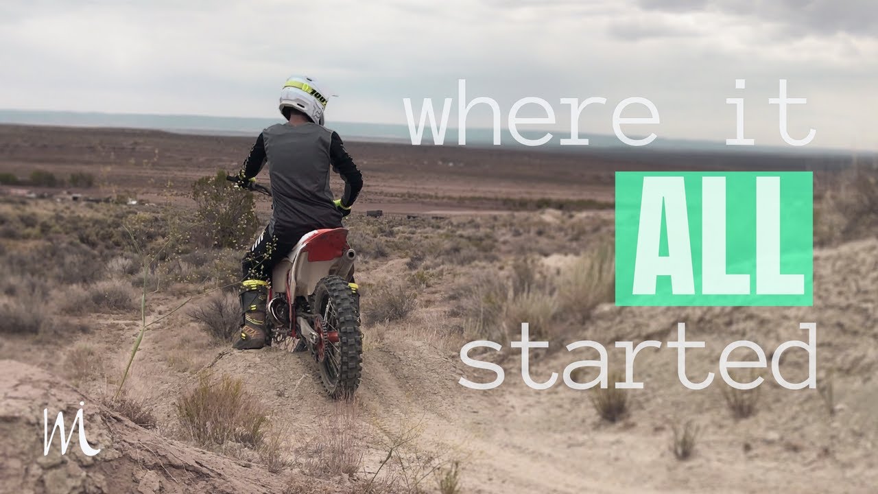 Abandoned motocross Track