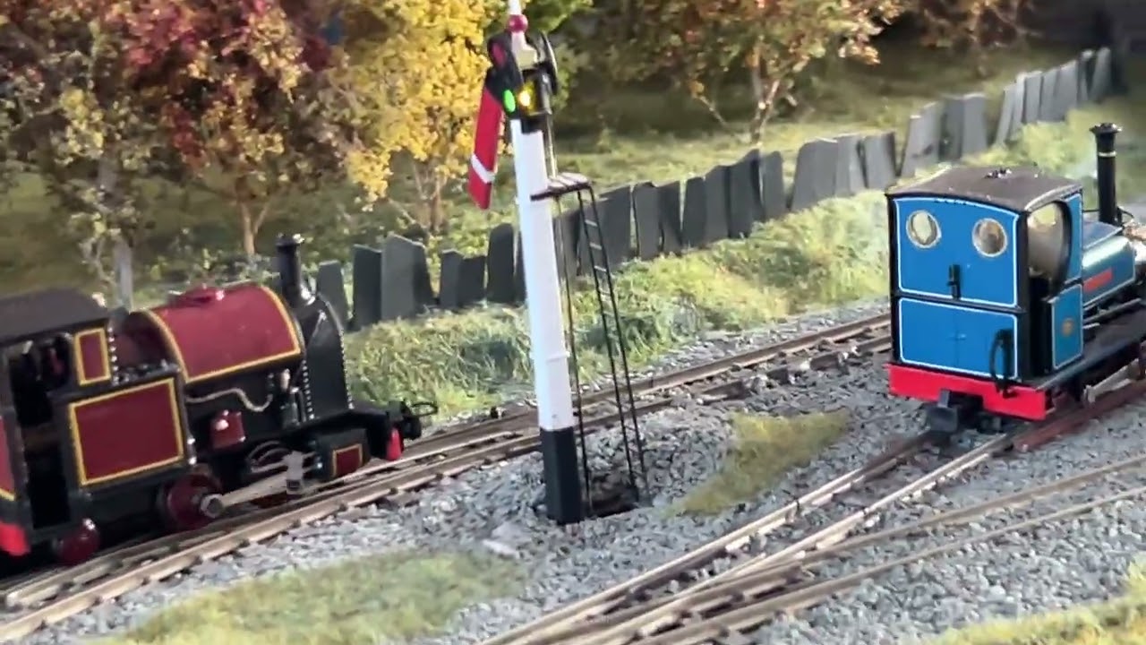 Corris tank (009) engine leaving Dolwydellan.