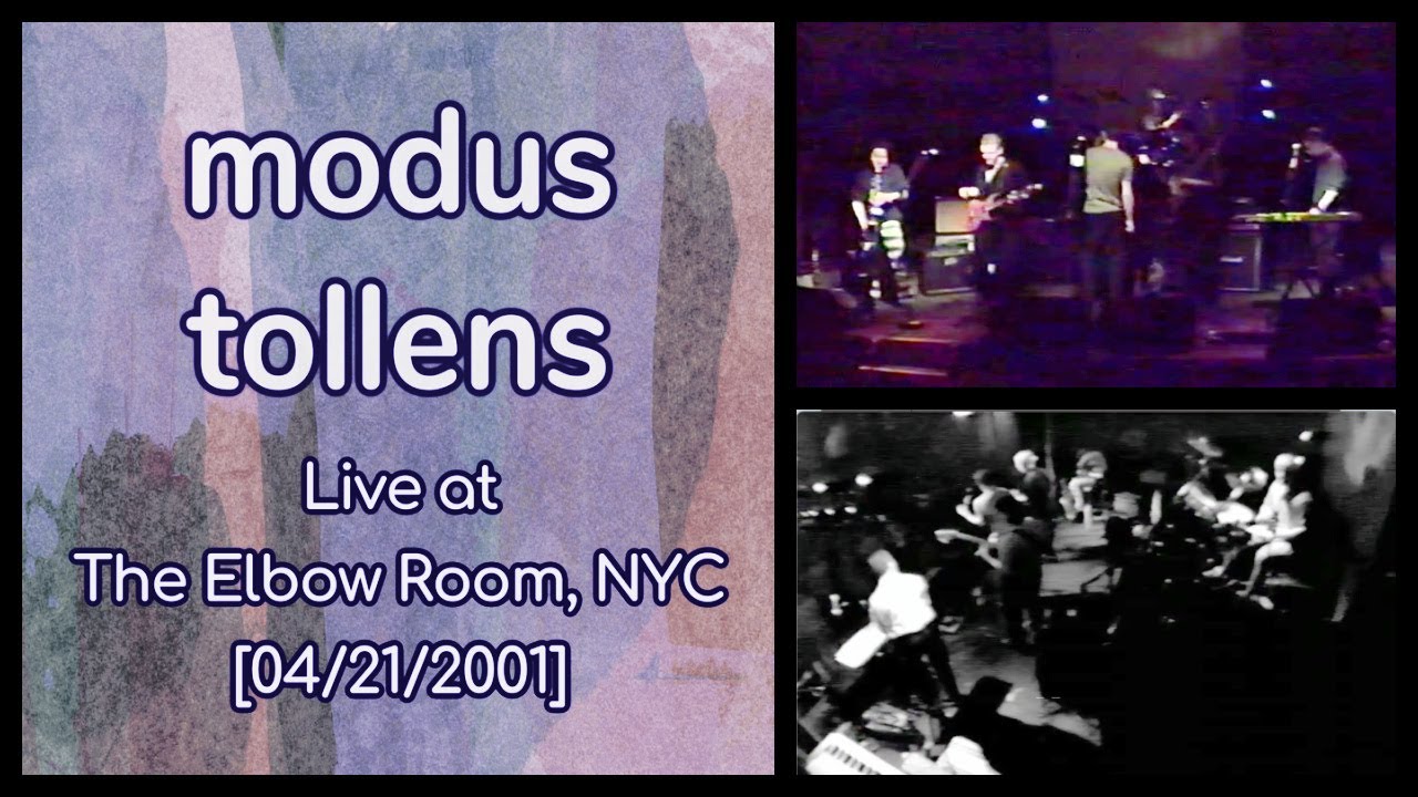 Modus Tollens (Brooklyn Rock Band) - Live at The Elbow Room NYC [Sat 04/21/2001]