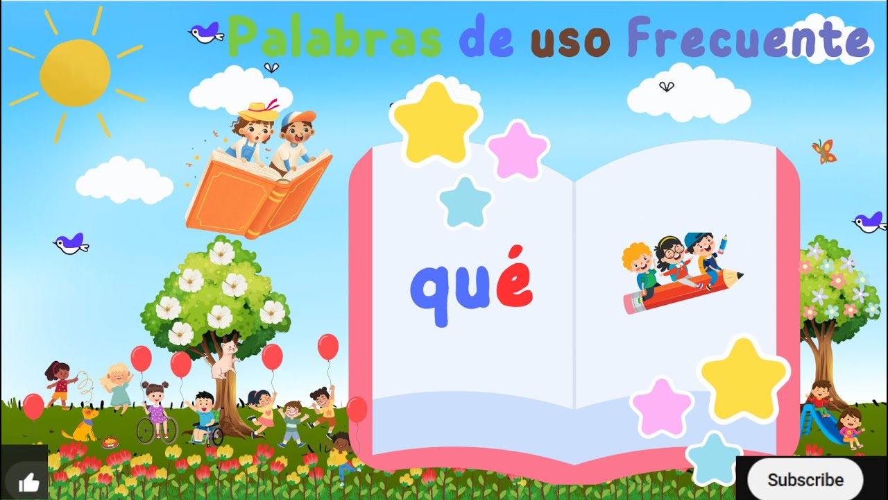 qué | Palabras de uso Frecuente | Spanish Sight Words | Aprender a leer y Escribir | Ms. Morales